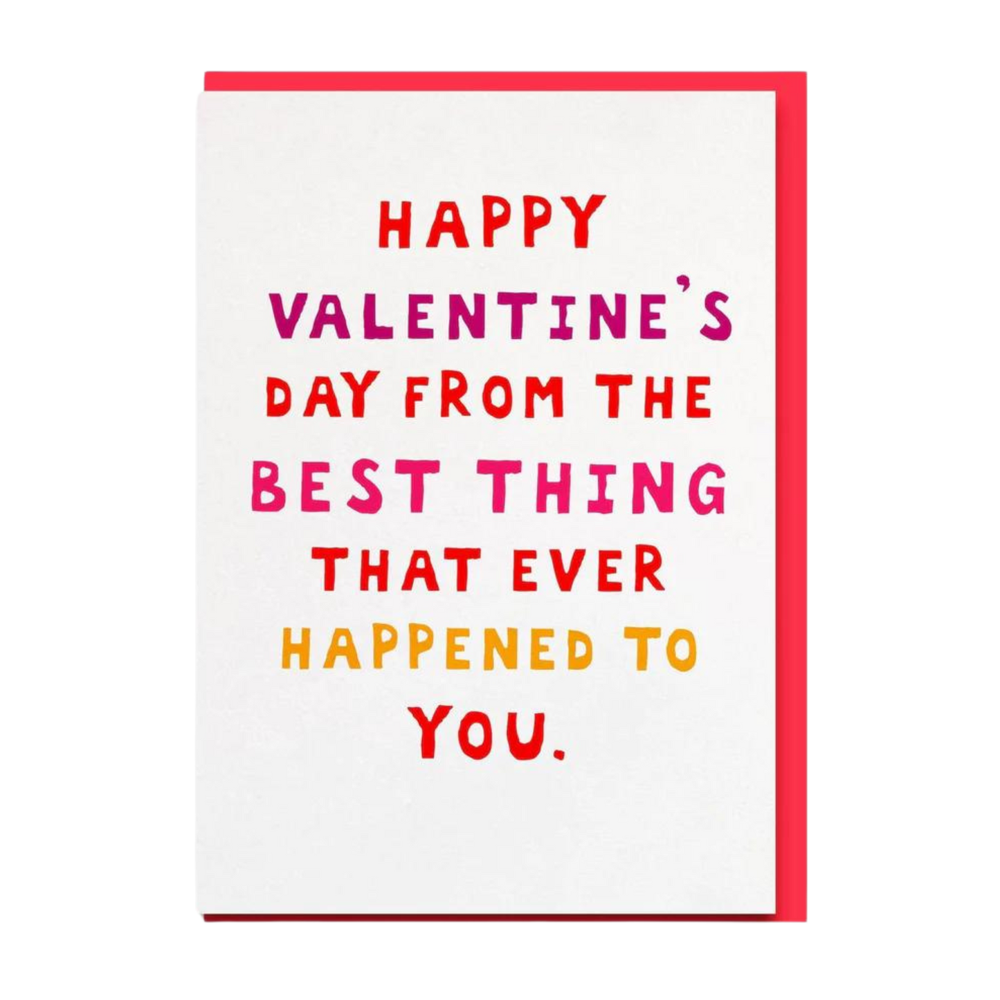 'BEST THING' Valentine’s Day Card