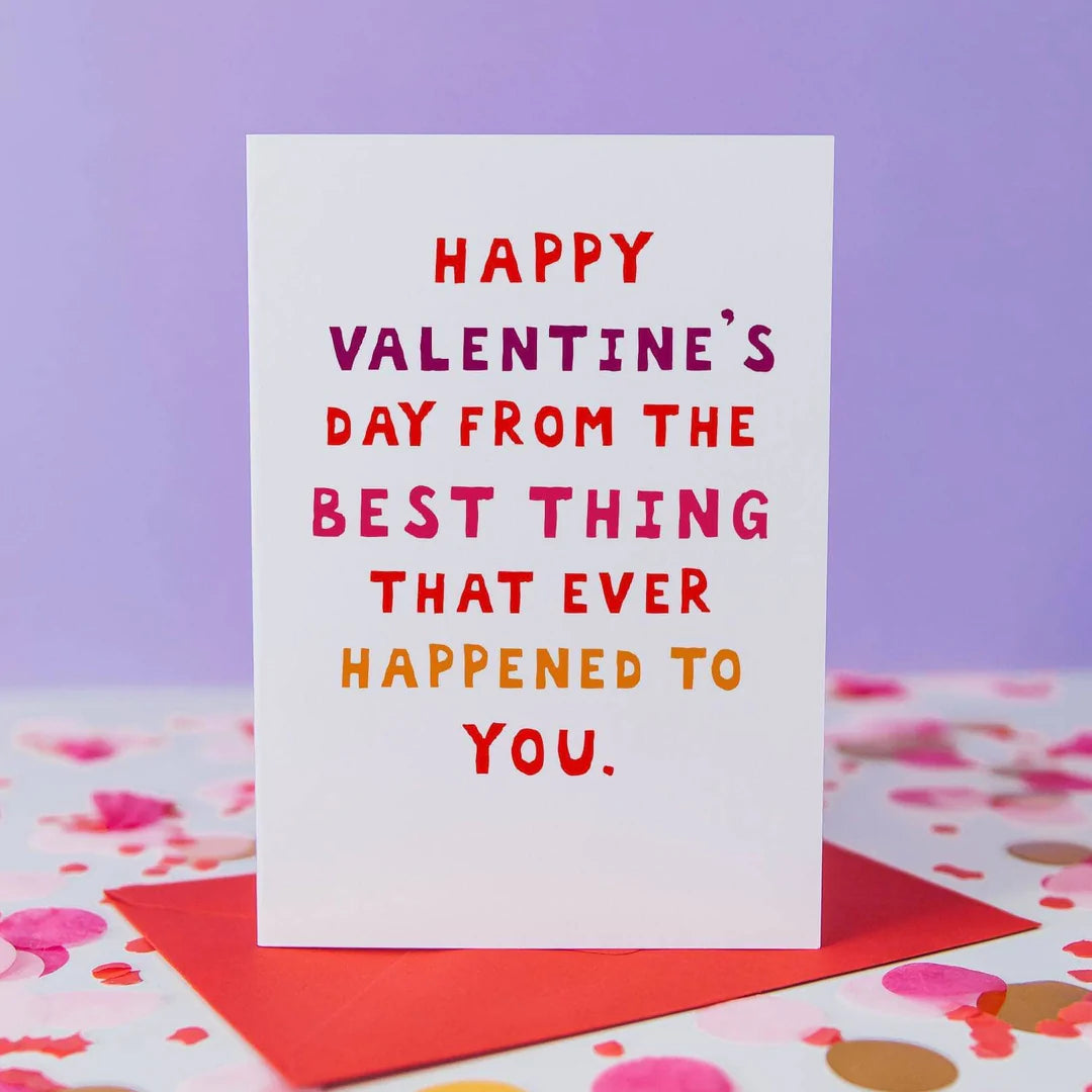 'BEST THING' Valentine’s Day Card