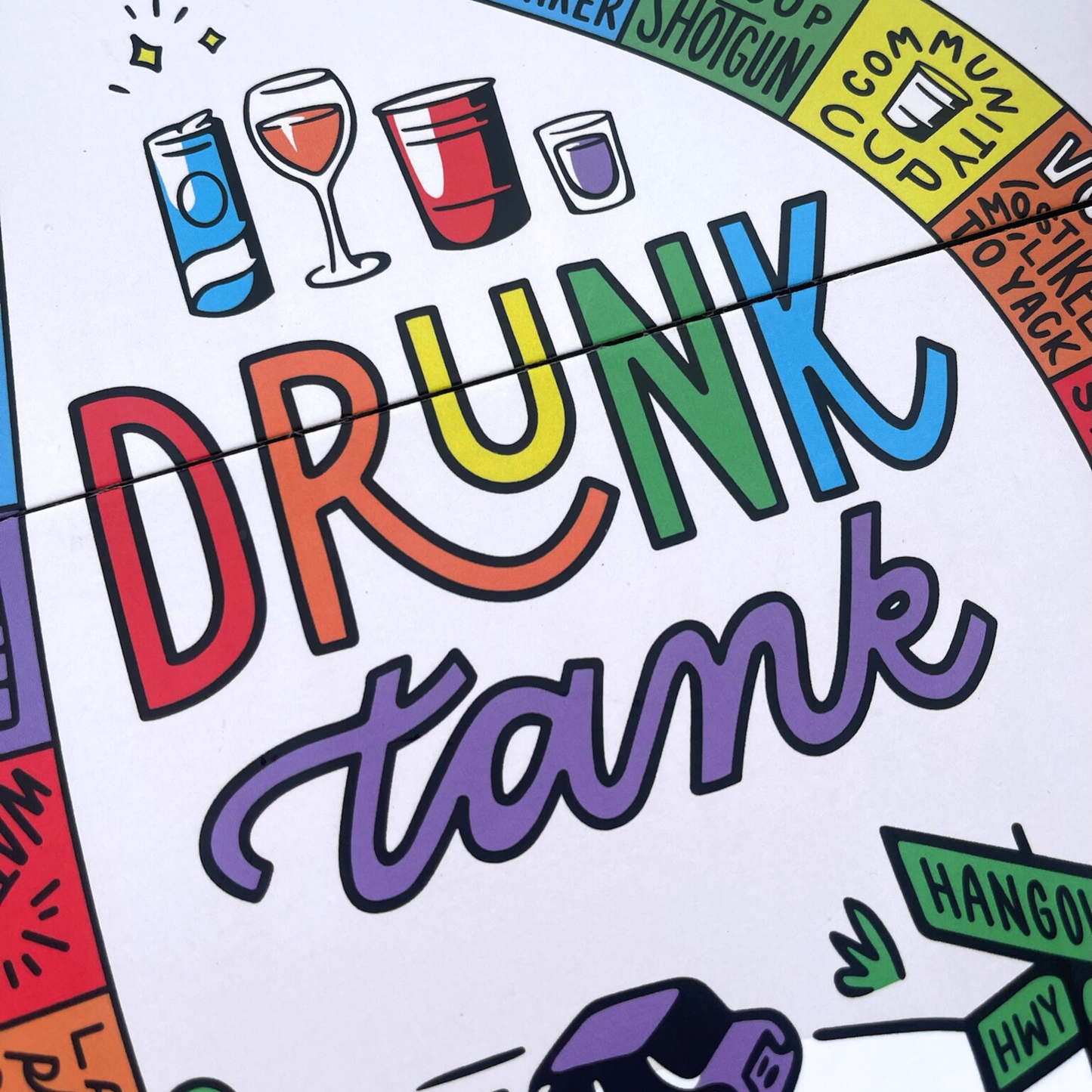 DRUNK TANK: Interactive Party Board Drinking Game *PRE-ORDER*