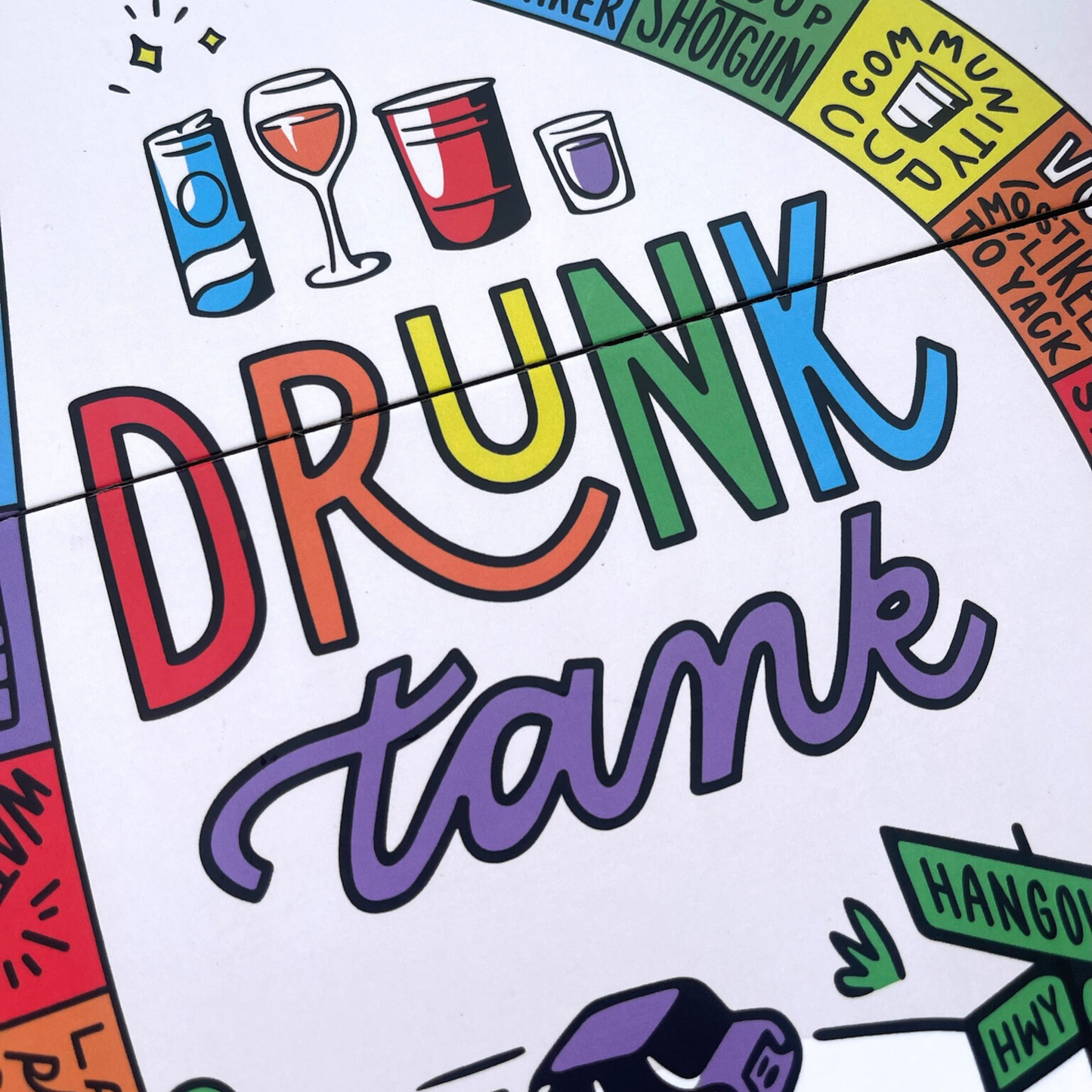 DRUNK TANK: Interactive Party Board Drinking Game