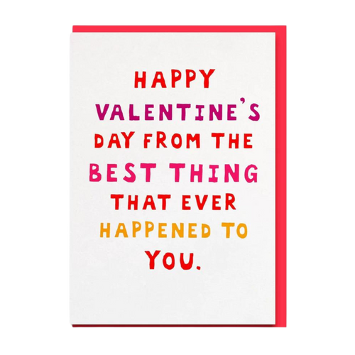 'BEST THING' Valentine’s Day Card